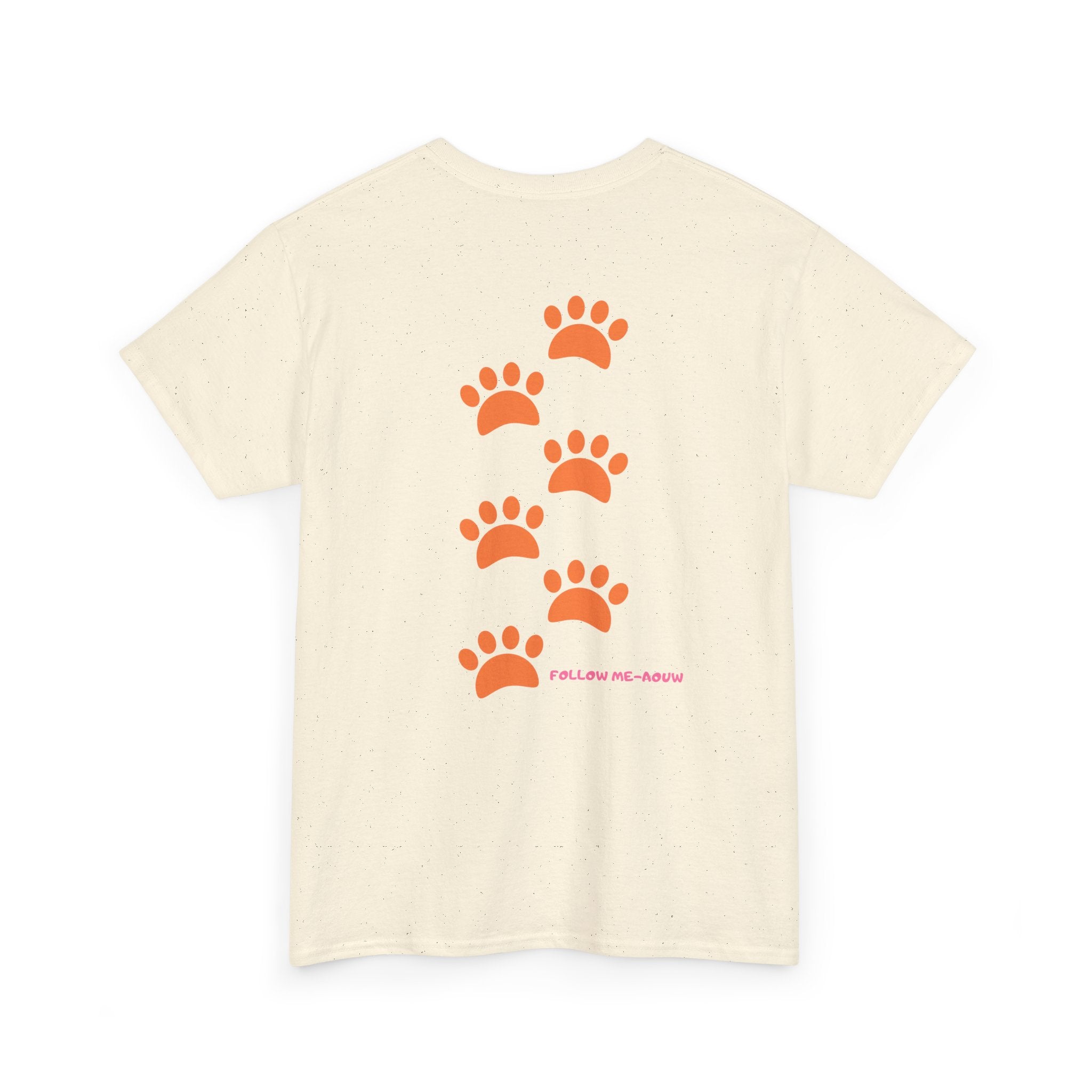 Cat Paw 'Following Me Always' T-Shirt - Heat Mess