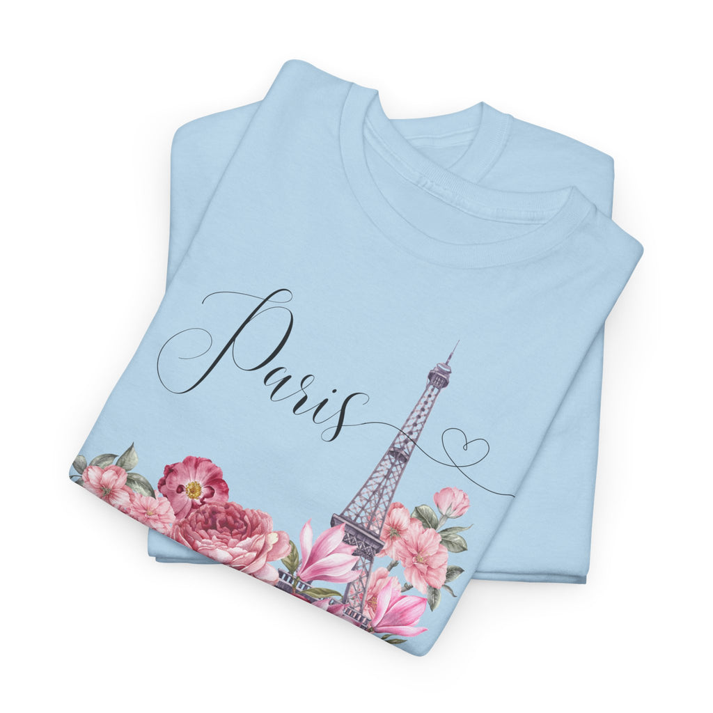 Paris Floral T‑Shirt - Heat Mess