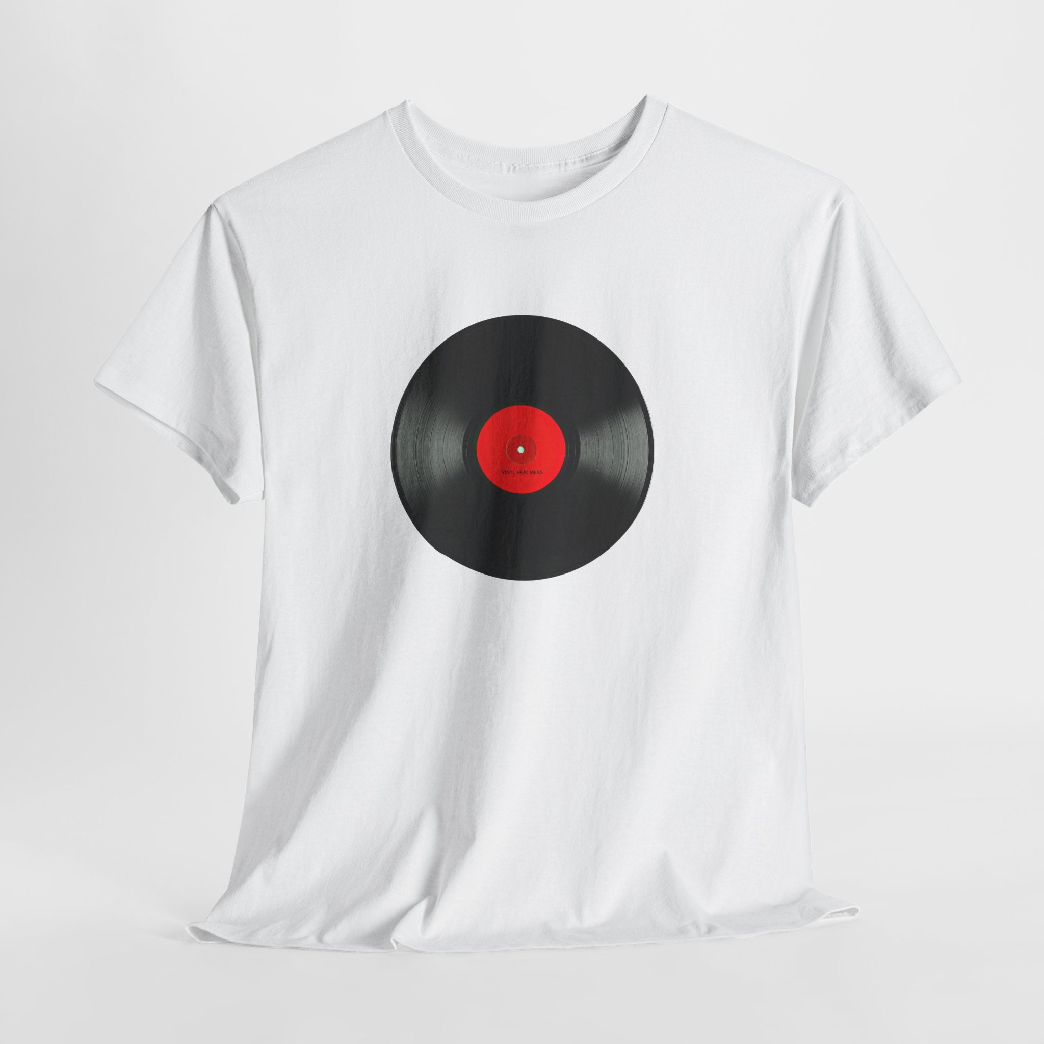 Vinyl Record T- Shirt - Heat Mess
