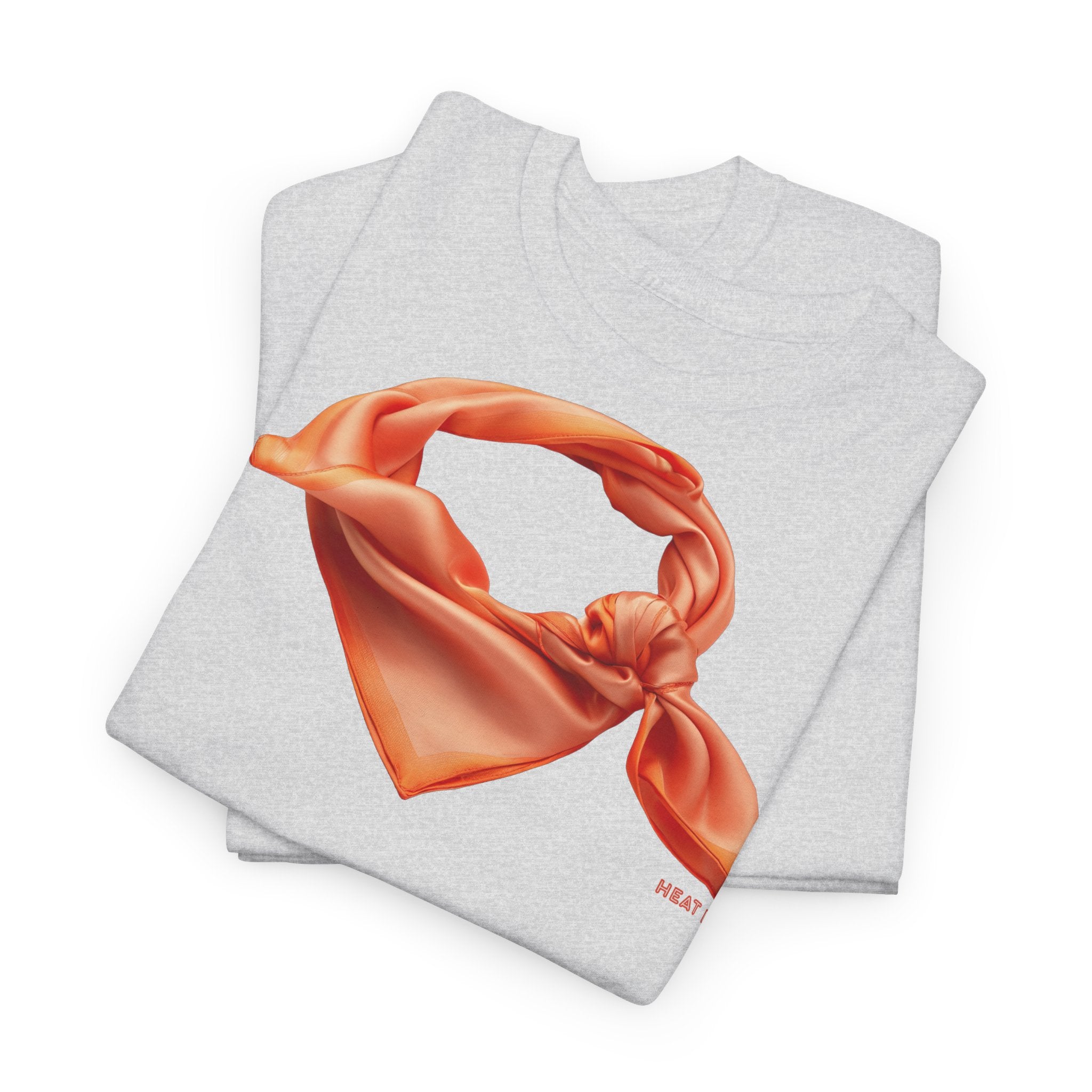 Silk Scarf Graphic T-Shirt - Heat Mess