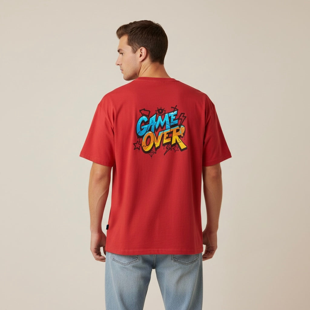Game Over Graphic T-Shirt - Heat Mess