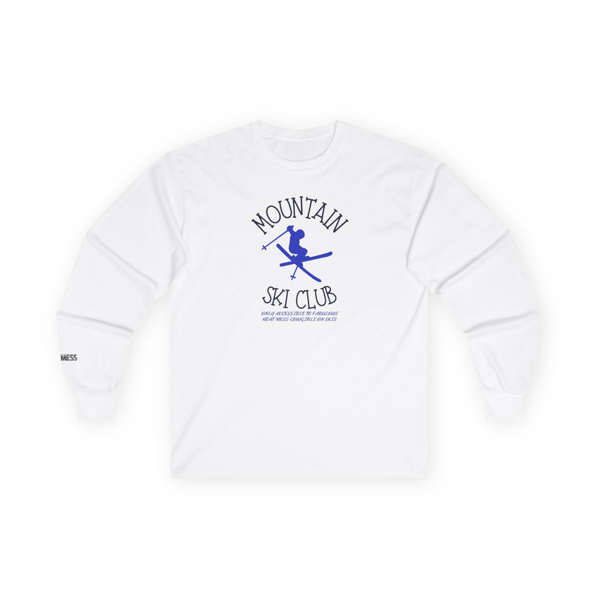 Mountain Ski Club Long Sleeve T-Shirt - Heat Mess