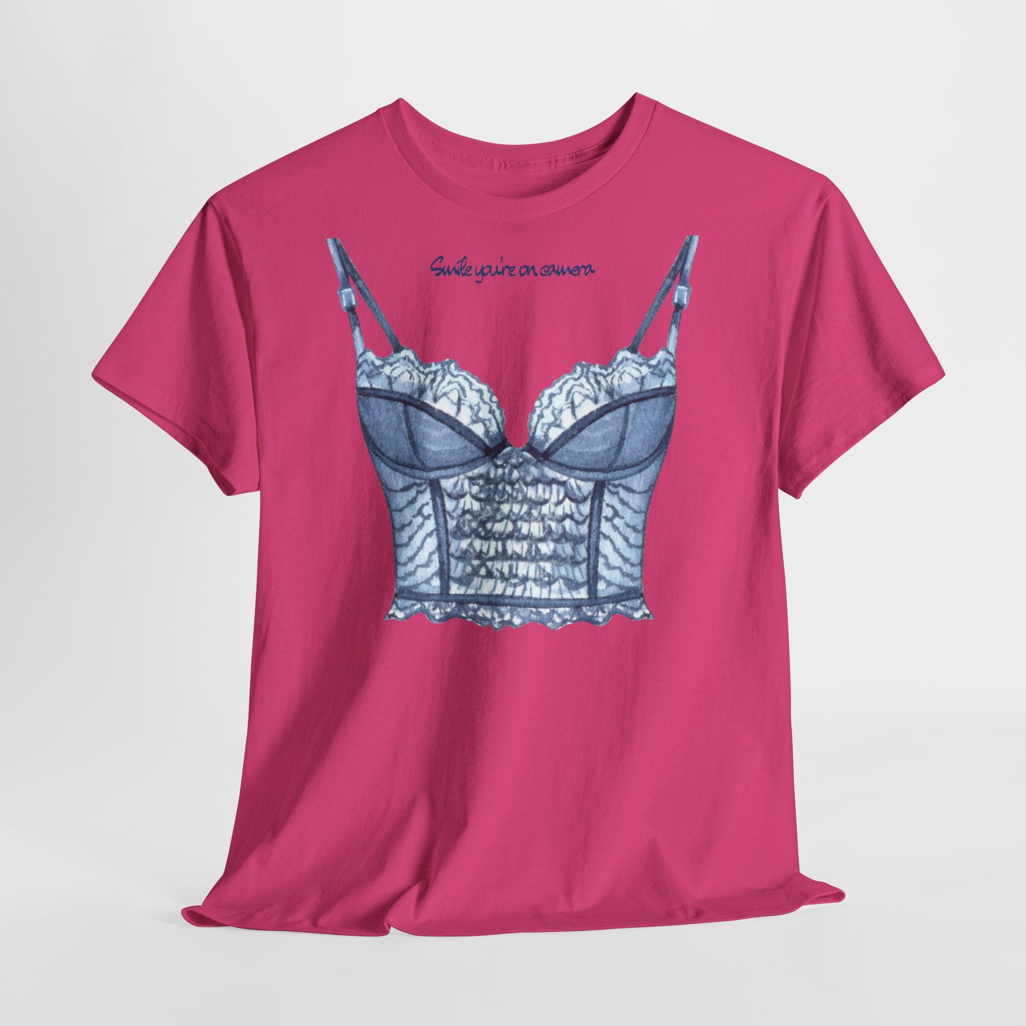 Lace Corset T-shirt - Heat Mess
