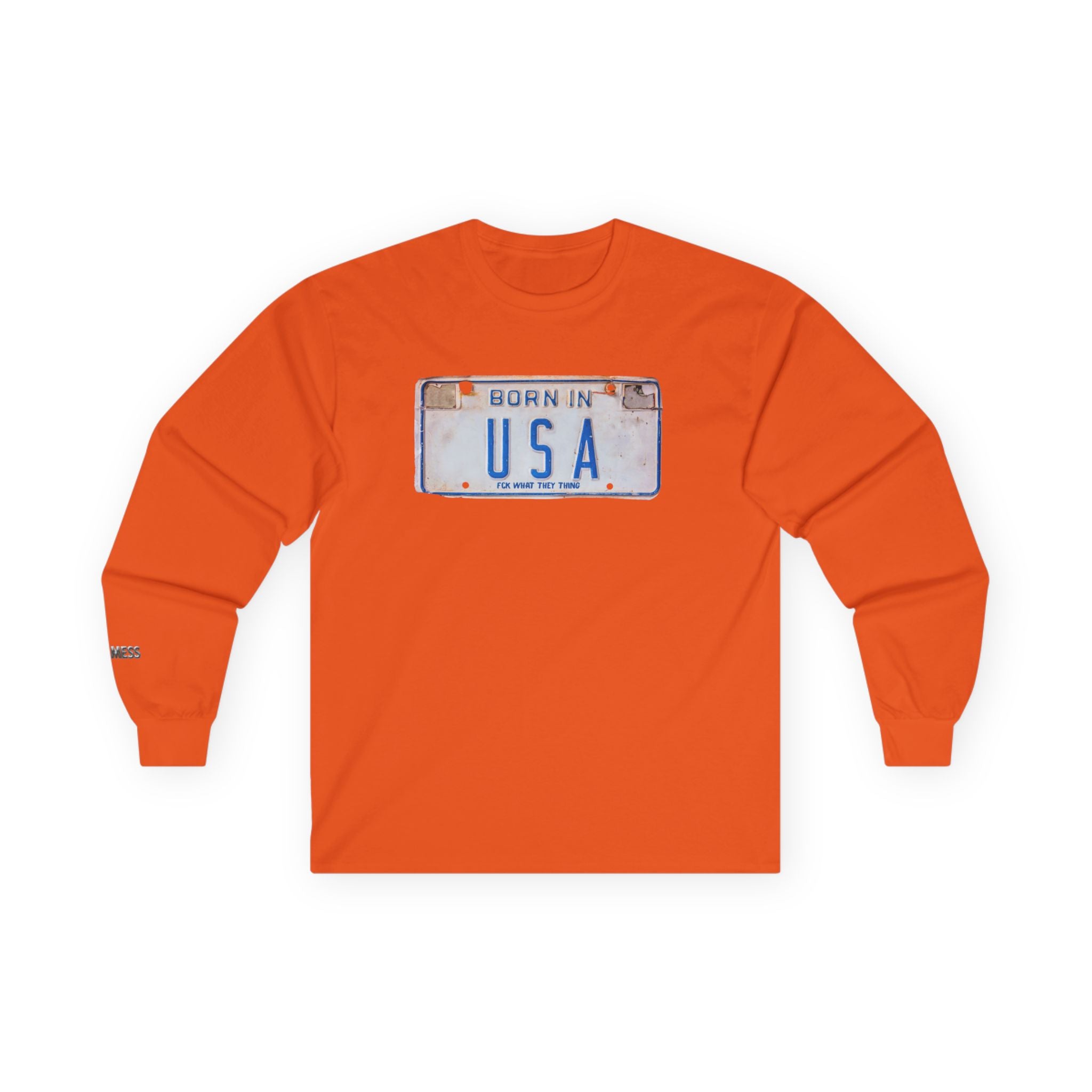 Born in USA Long Sleeve T-Shirt - Heat Mess