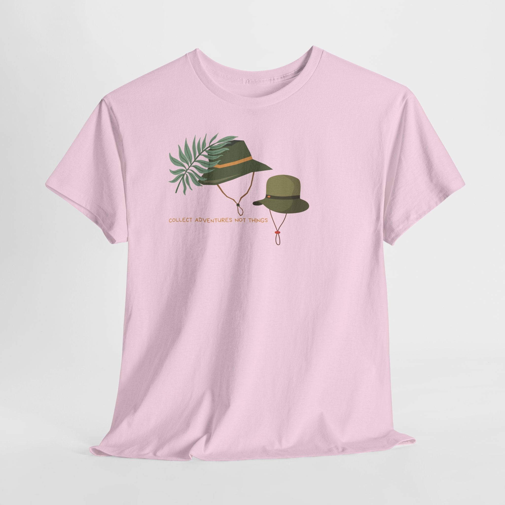 Tropical Palm & Adventure Hats T-Shirt - Heat Mess