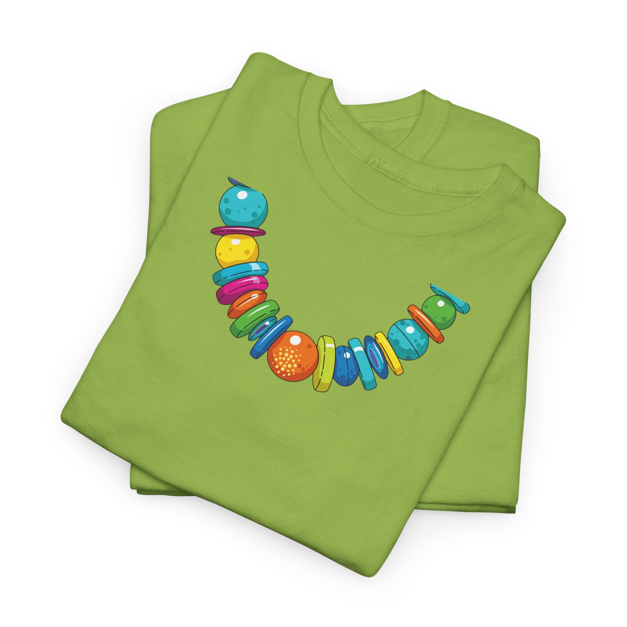 Colorful Necklace T-Shirt - Heat Mess
