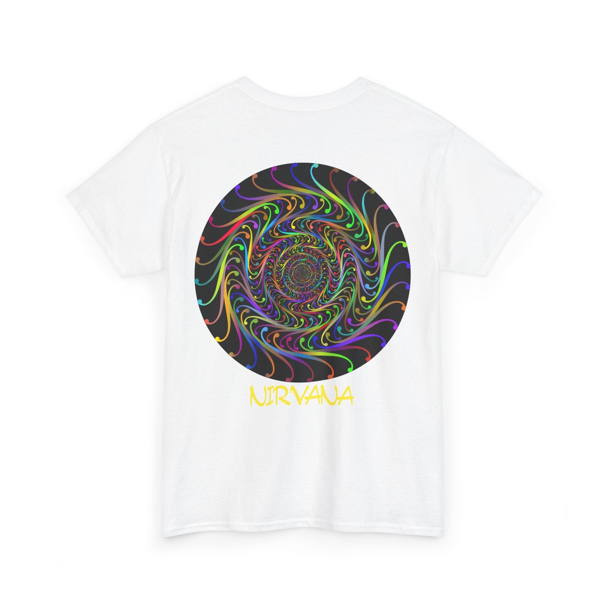 Psychedelic Spiral Back T-Shirt - Heat Mess
