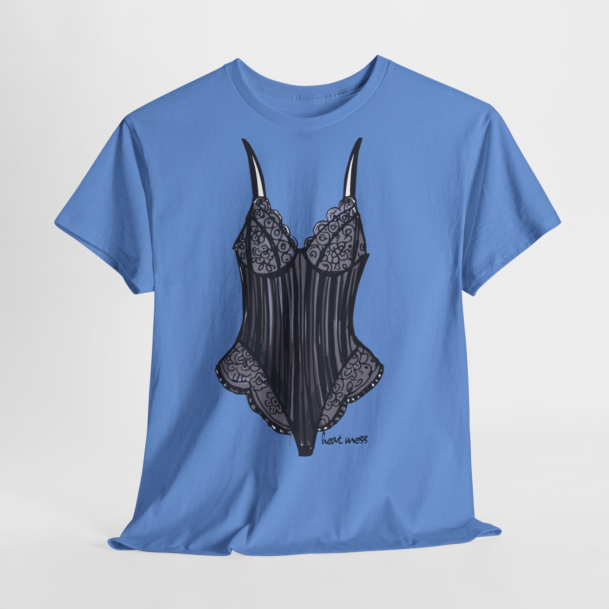 Lace Bodysuit Lingerie T-Shirt - Heat Mess