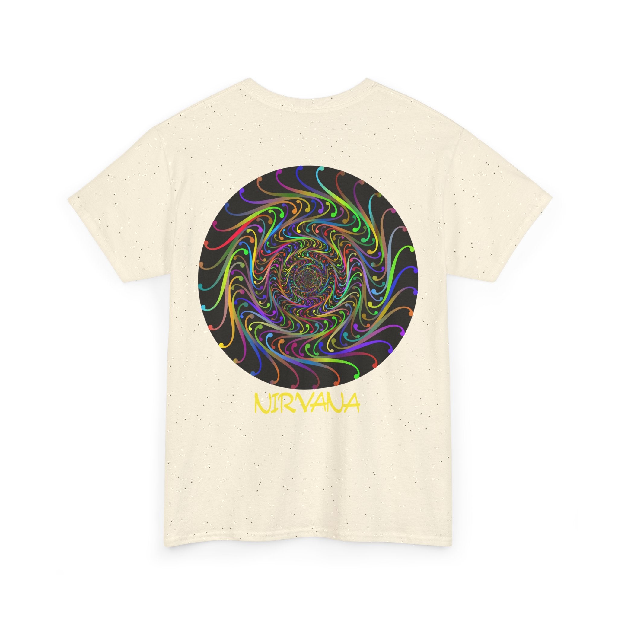 Psychedelic Spiral Back T-Shirt - Heat Mess