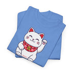 Japanese Good Luck Cat T-Shirt - Heat Mess
