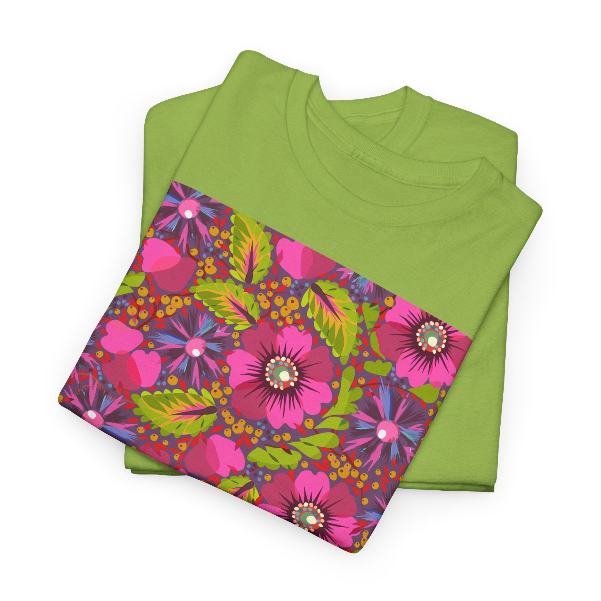 Floral Burst Tee Wildflowers T-Shirt - Heat Mess
