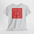 Red Bandana Square T-Shirt - Heat Mess