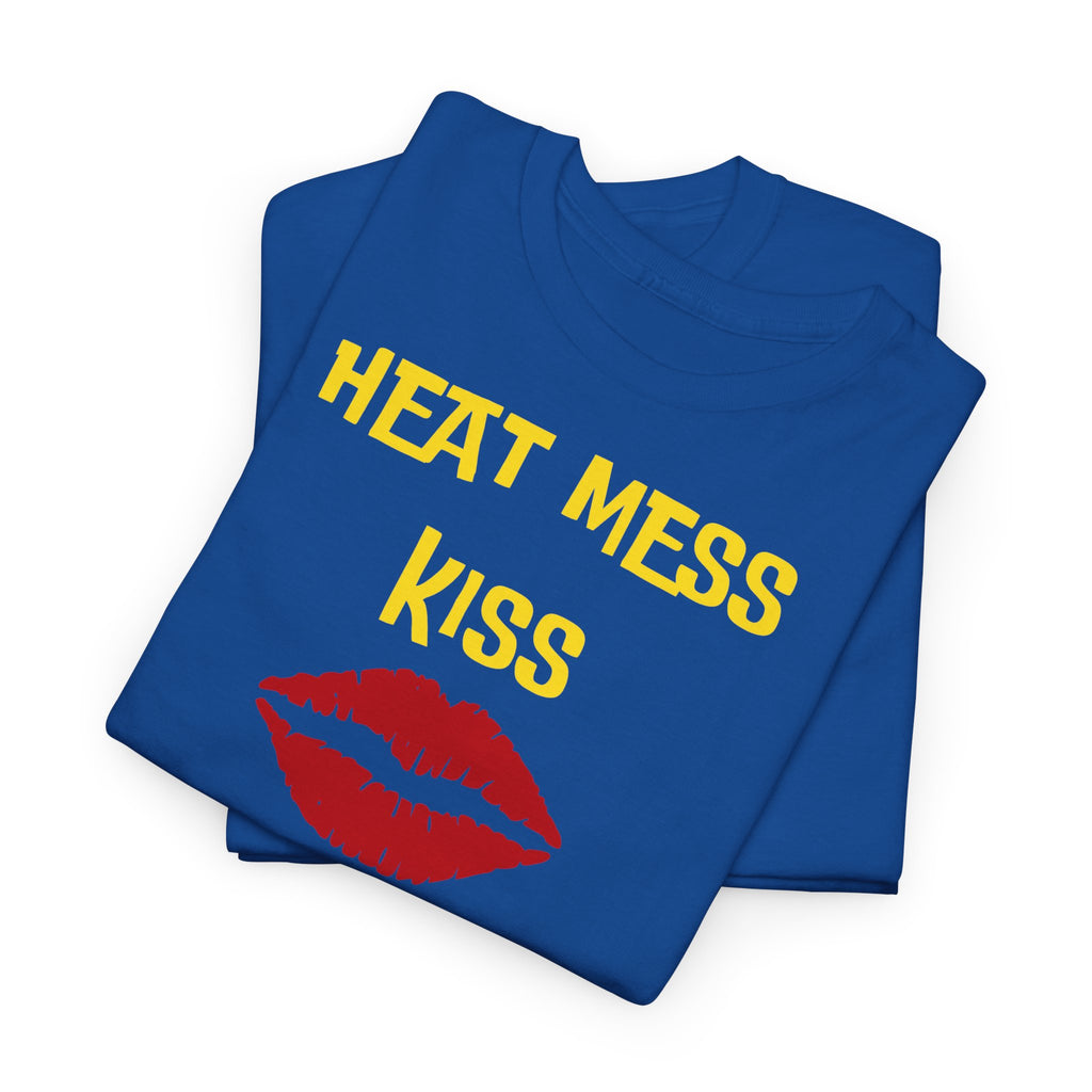 "Heat Mess Kiss" Graphic T-Shirt - Heat Mess