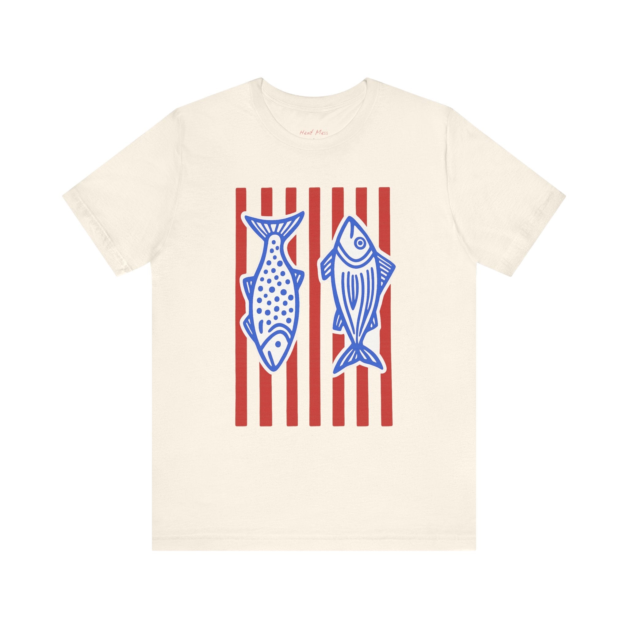 Catchy Fish Graphic Tee for Nature Lovers, Unisex T-Shirt for Summer, Fish Art Tee, Outdoor Adventure Clothing, Gift for Fishermen