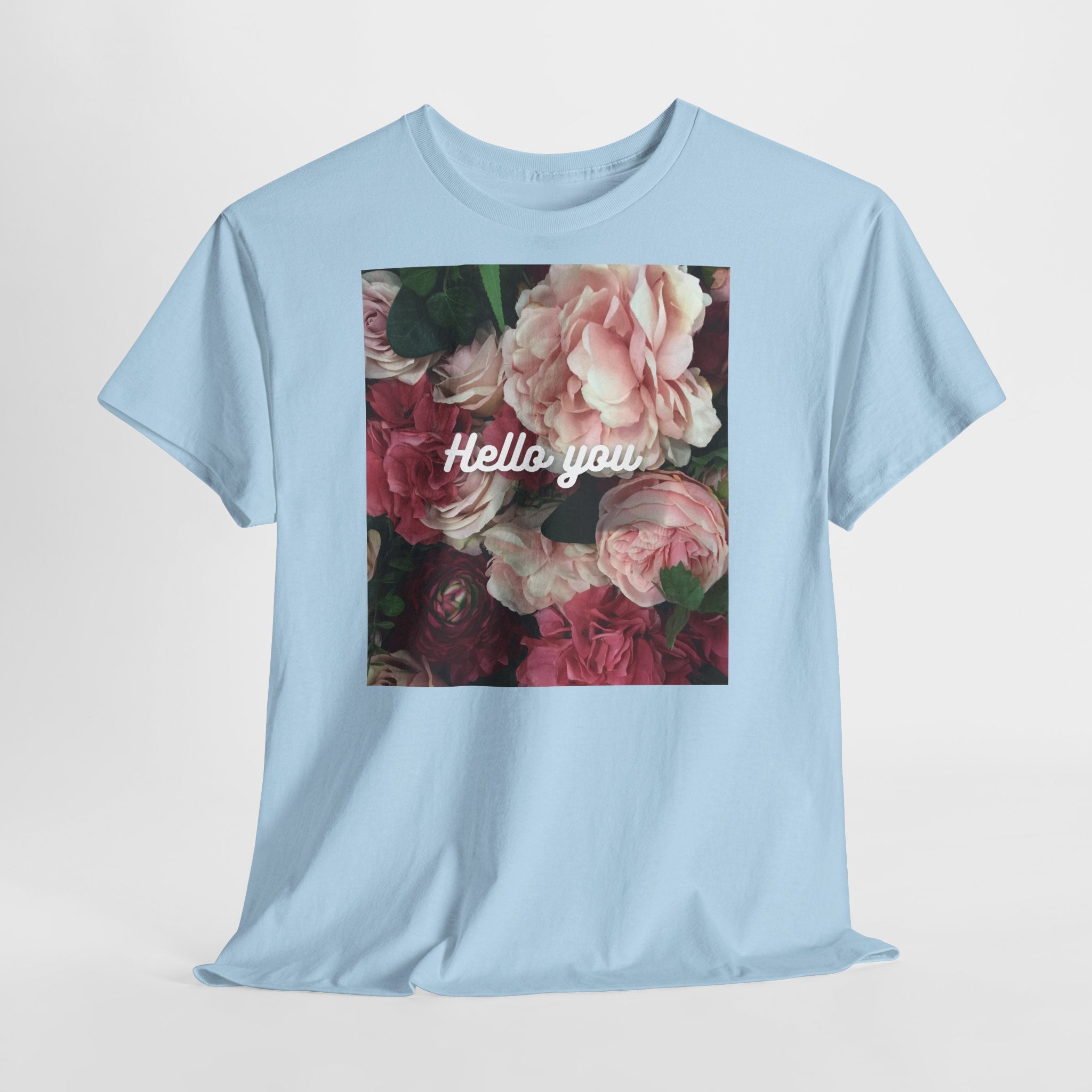 Floral "Hello You" T-Shirt
