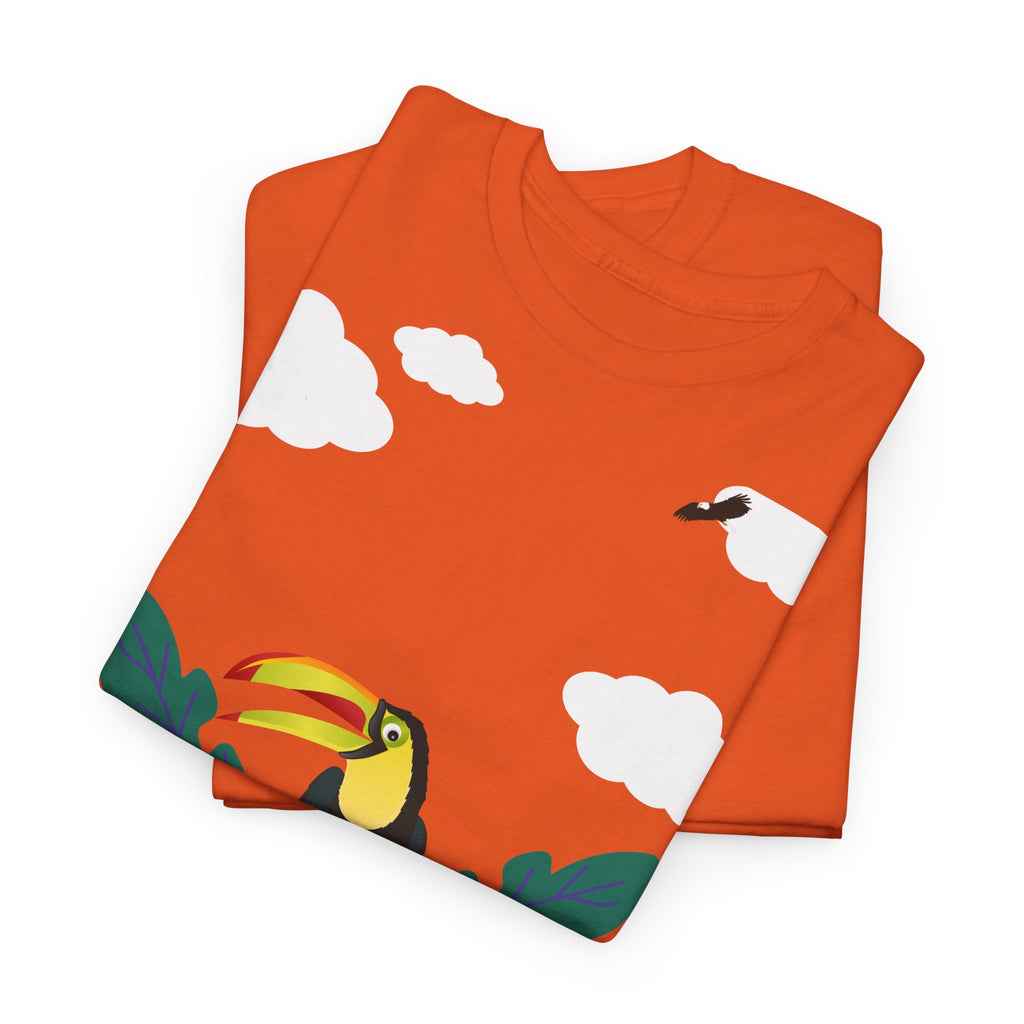 Toucan Tropical Jungle T-Shirt - Heat Mess