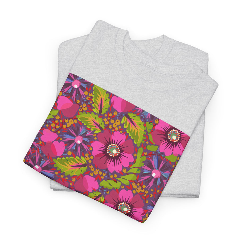 Floral Burst Tee Wildflowers T-Shirt - Heat Mess