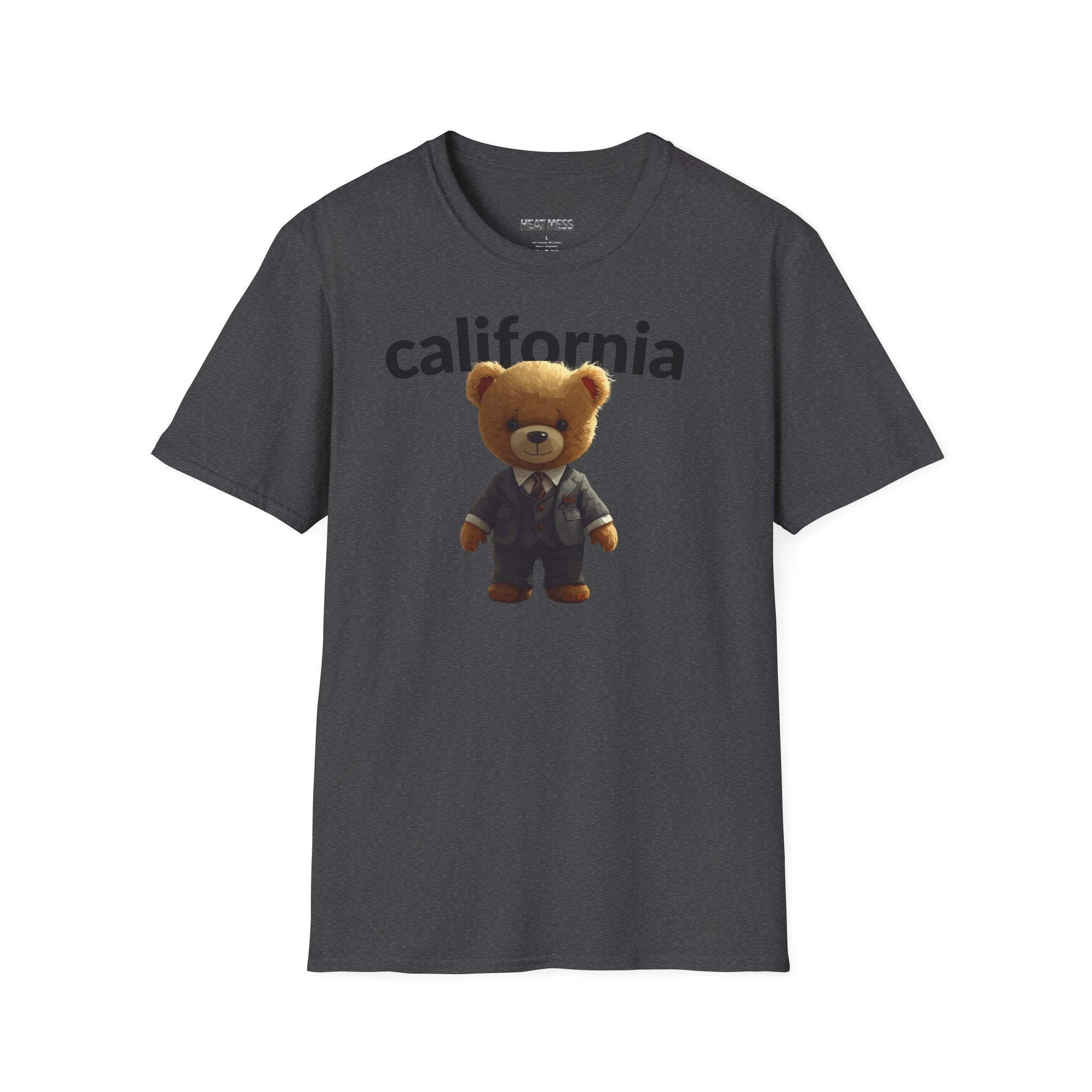 California Teddy Bear T‑Shirt - Heat Mess