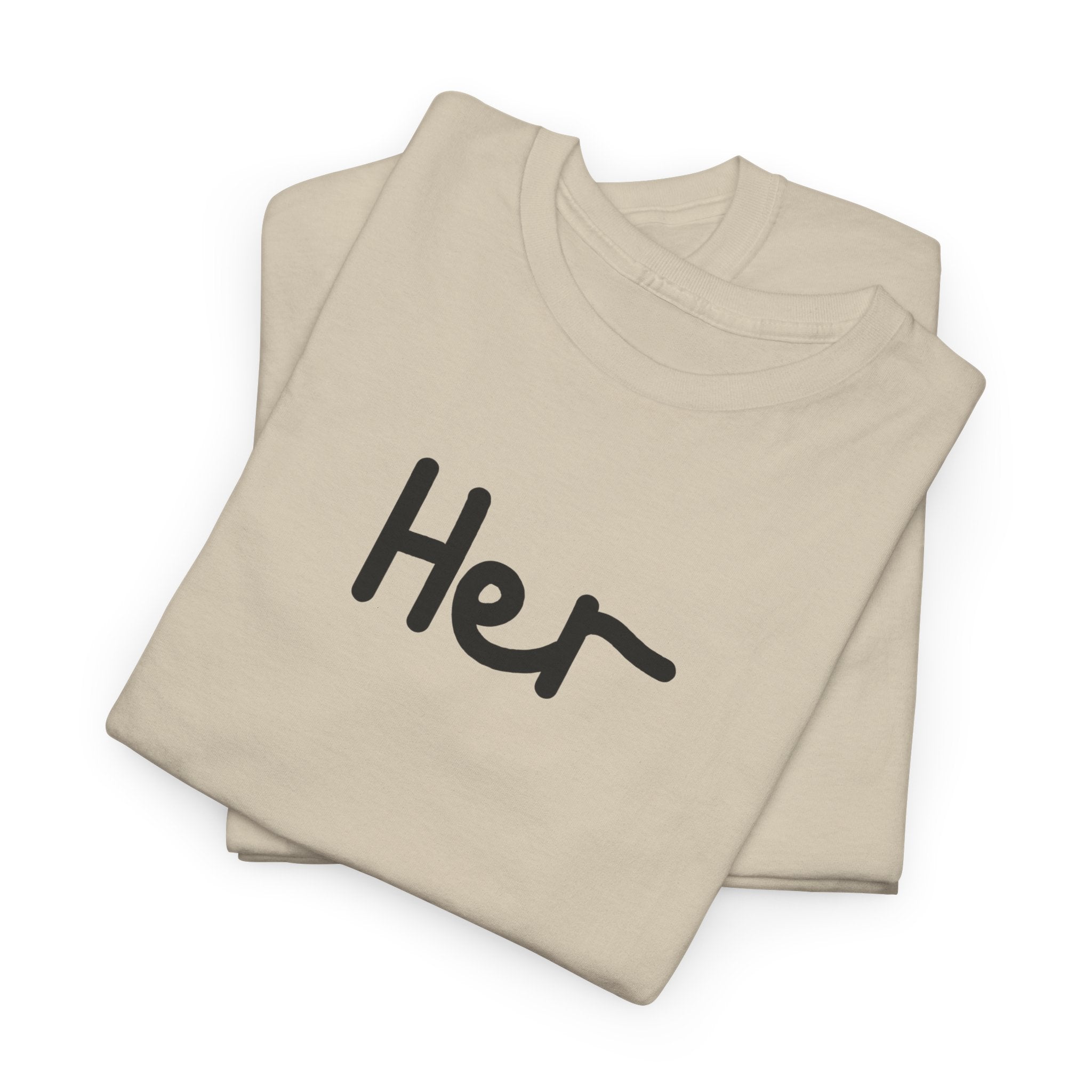 Her  T-Shirt