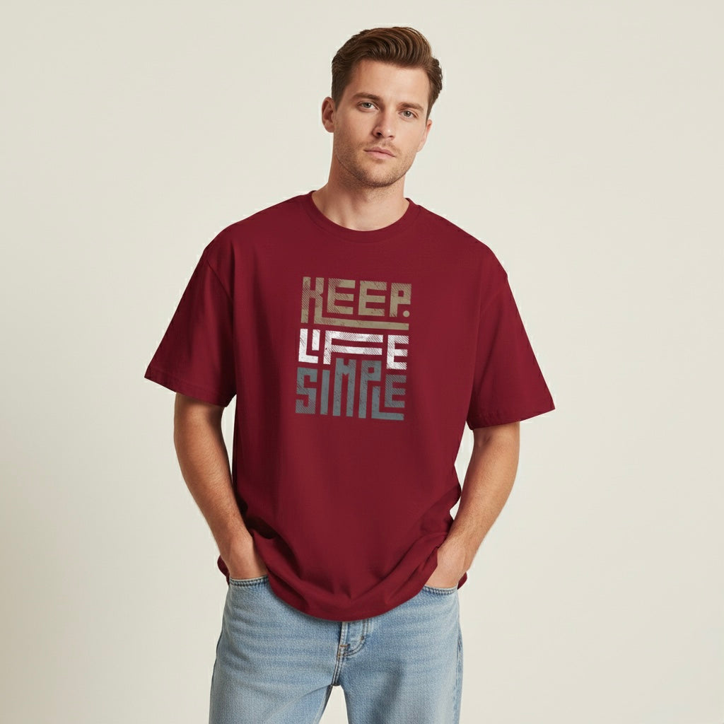 Keep Life Simple T-Shirt - Heat Mess