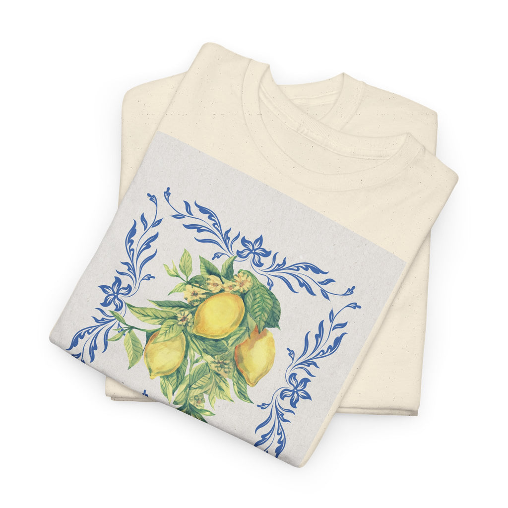 Lemons Botanical T- Shirt - Heat Mess