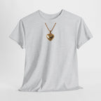 Gold Pendant Necklace T-Shirt - Heat Mess