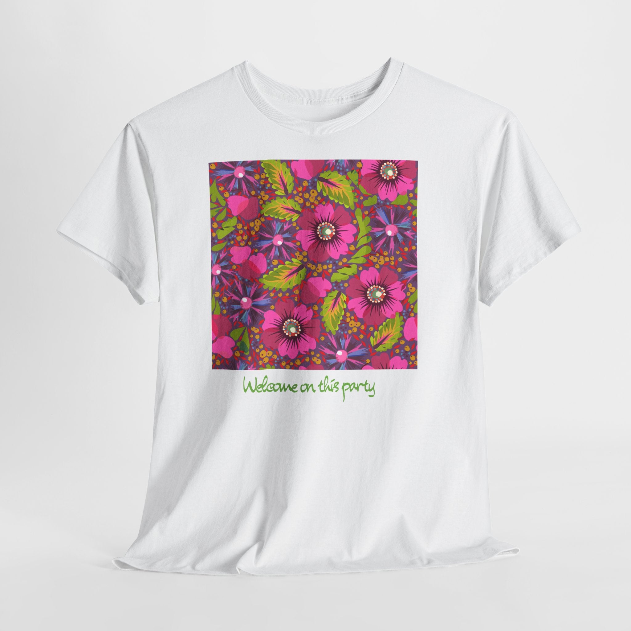 Floral Burst Tee Wildflowers T-Shirt - Heat Mess