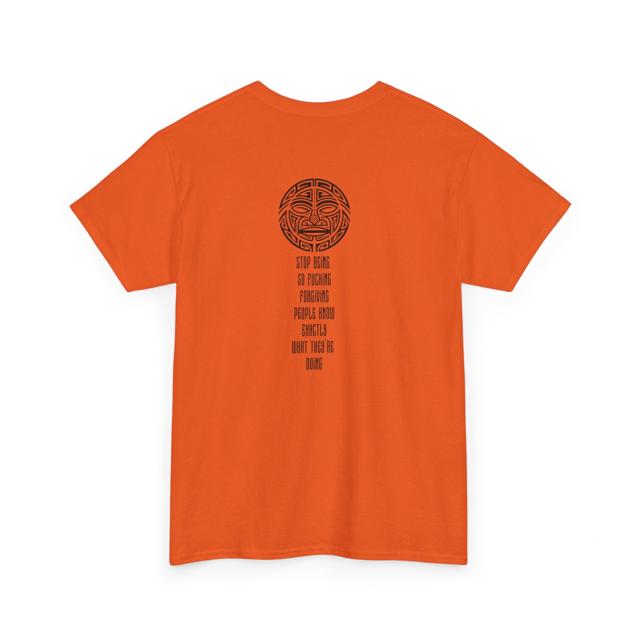 Minimal Back Circle T-Shirt - Heat Mess