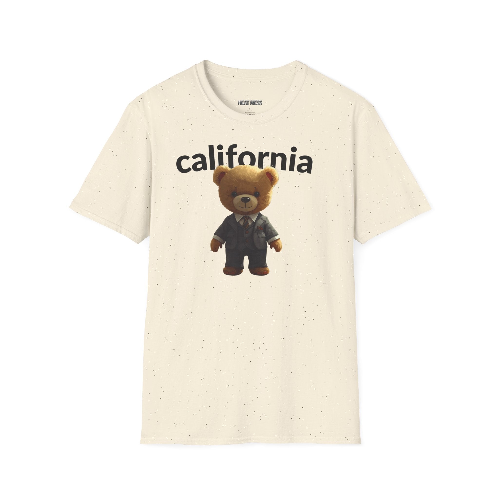 California Teddy Bear T‑Shirt - Heat Mess