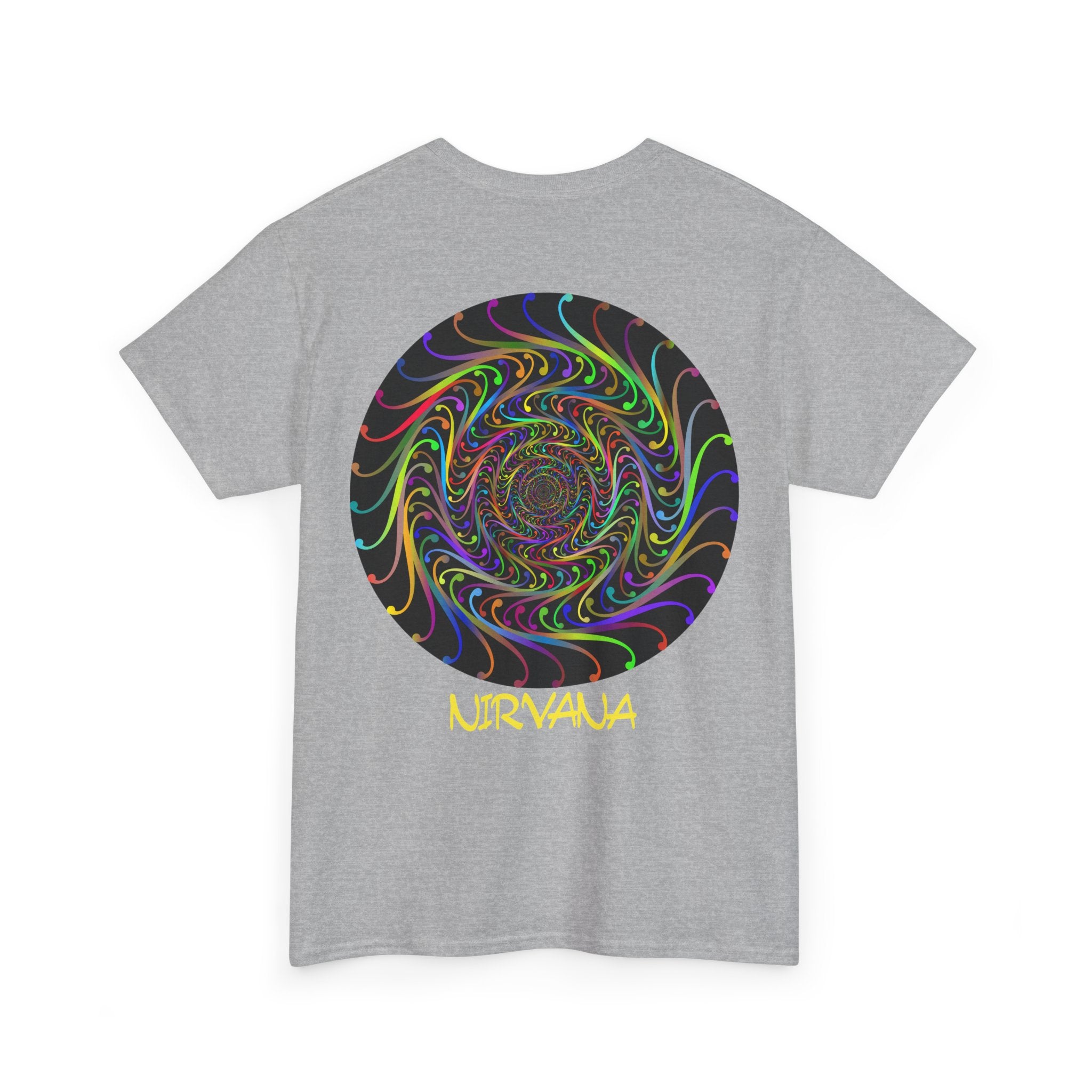 Psychedelic Spiral Back T-Shirt - Heat Mess
