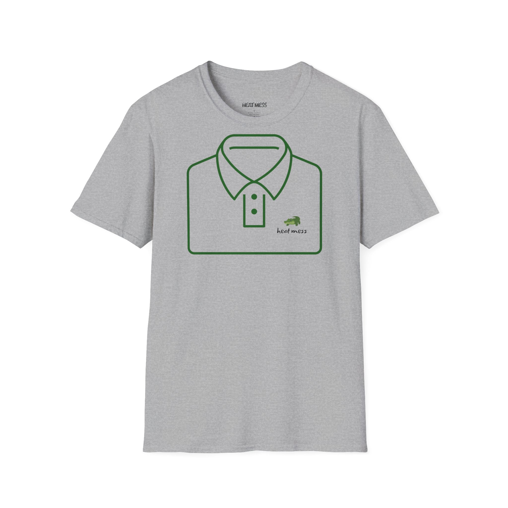 Polo Croco T-Shirt - Heat Mess