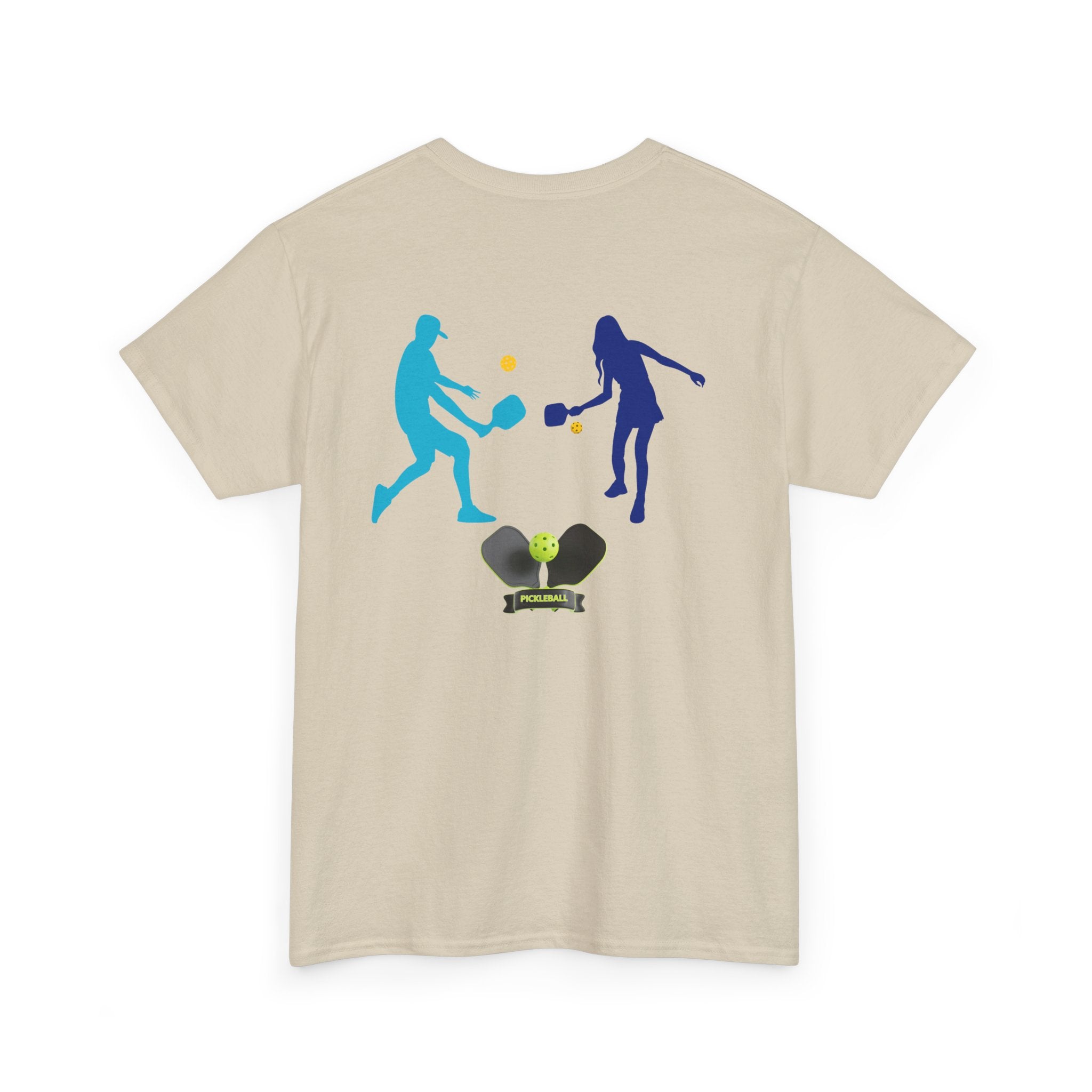 Pickleball Couple T‑Shirt - Heat Mess