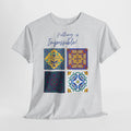 Inspirational Tile Art "Nothing Is Impossible" T-Shirt - Heat Mess