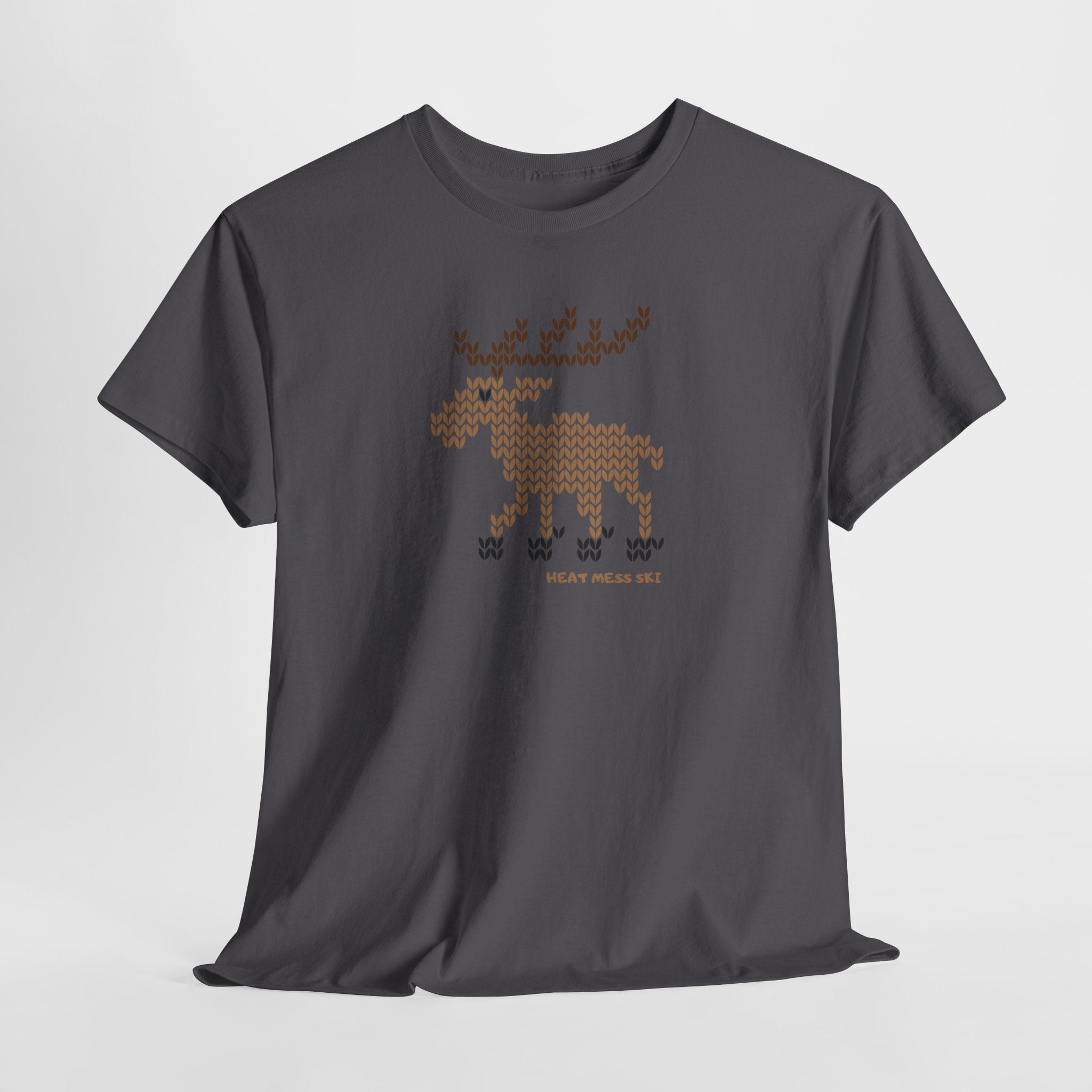 Reindeer Ski T-Shirt - Heat Mess