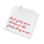 Good Girls Bold Feminist Tee