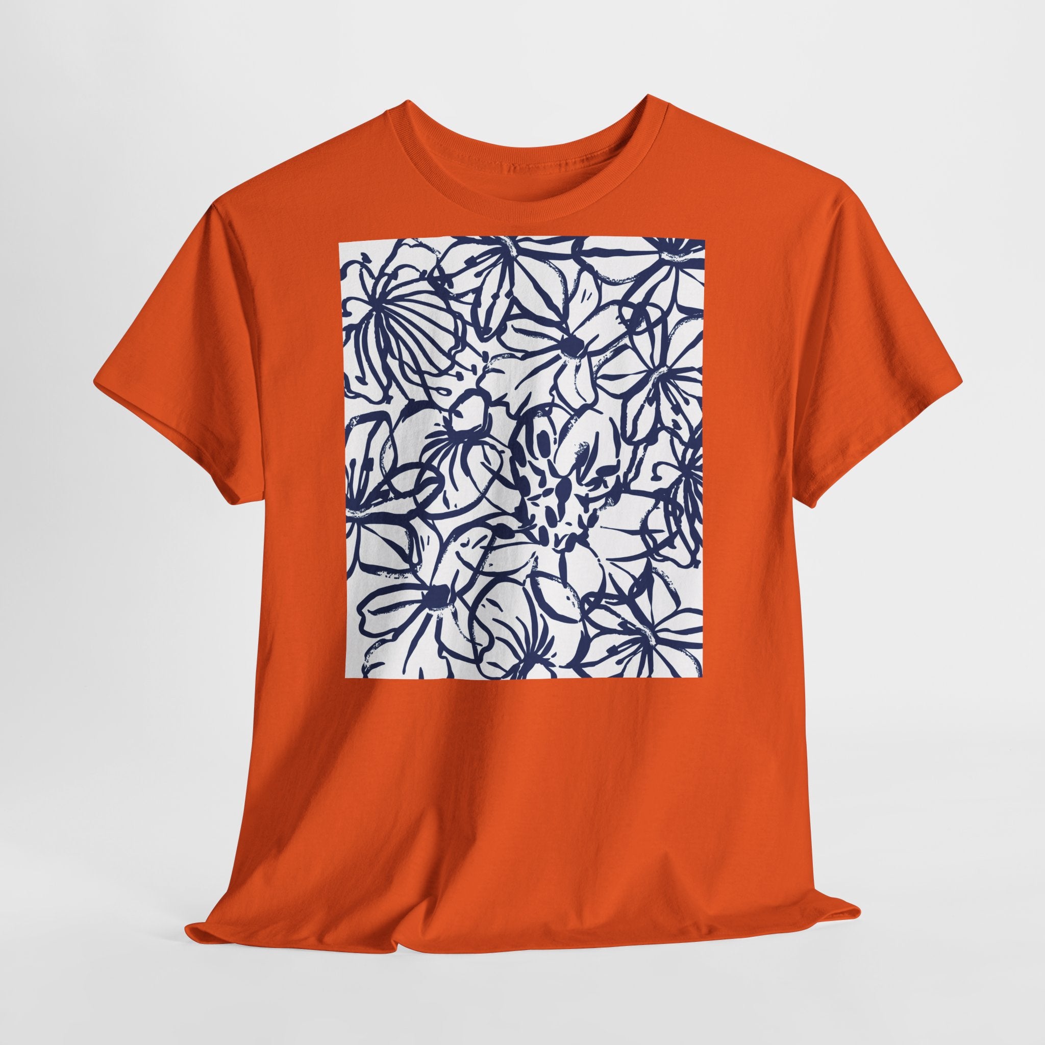 Smart Floral T-Shirt - Heat Mess