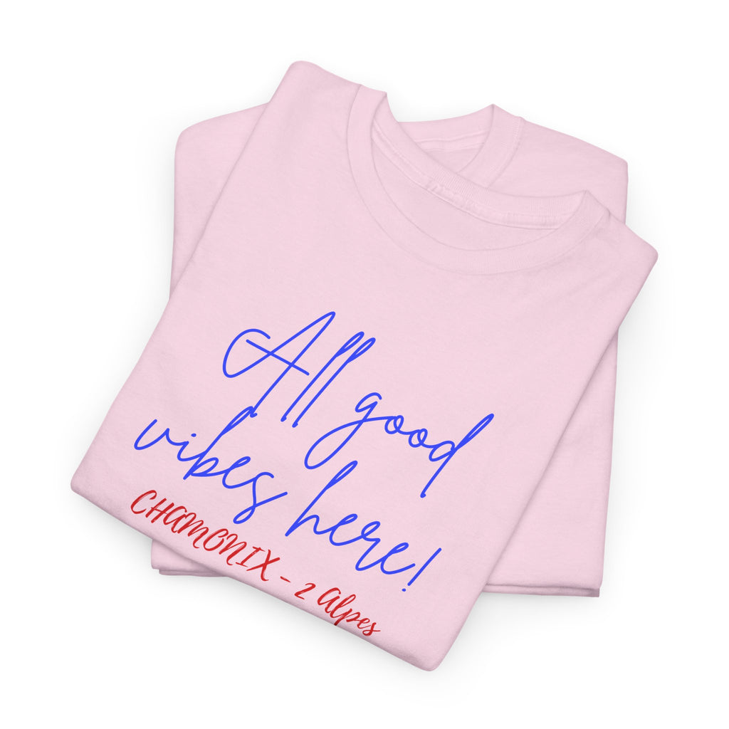 All Good Vibes Here T-Shirt - Heat Mess