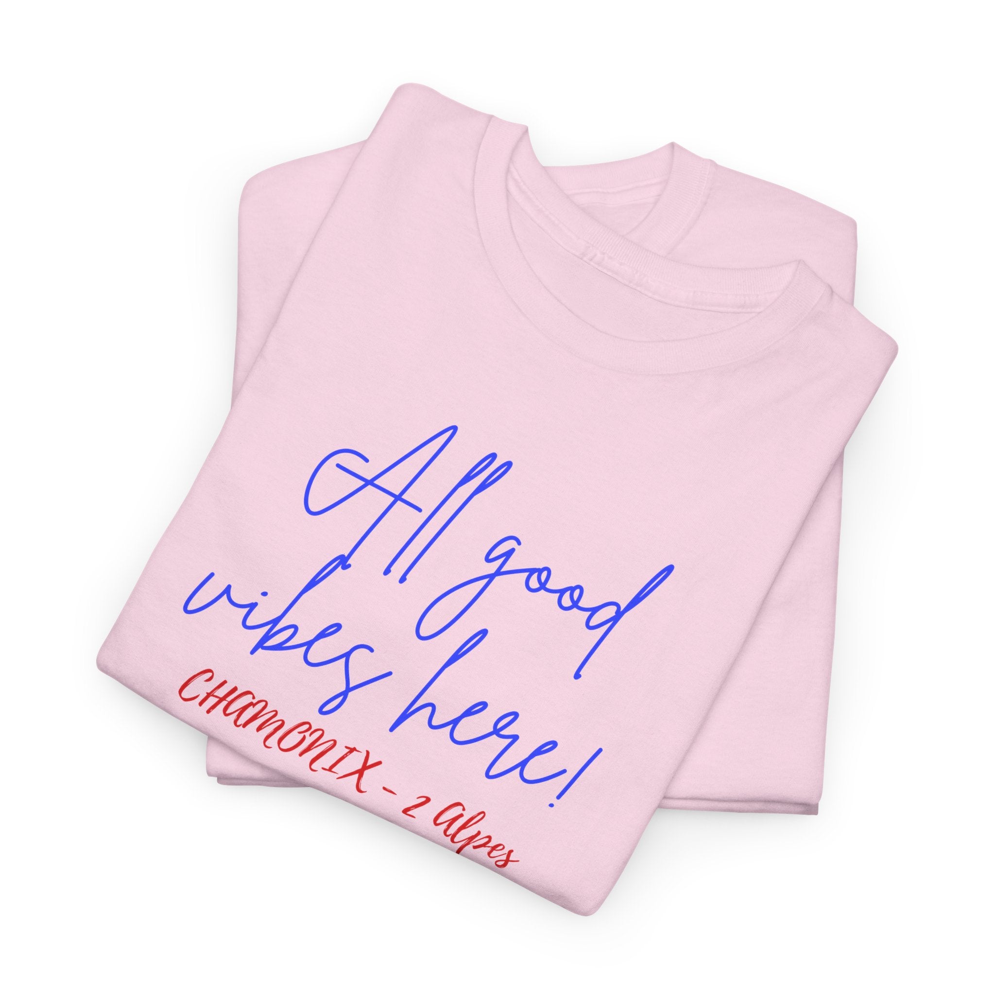 All Good Vibes Here T-Shirt - Heat Mess