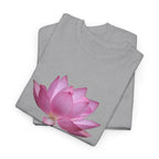 Pink Lotus Floral T-Shirt - Heat Mess