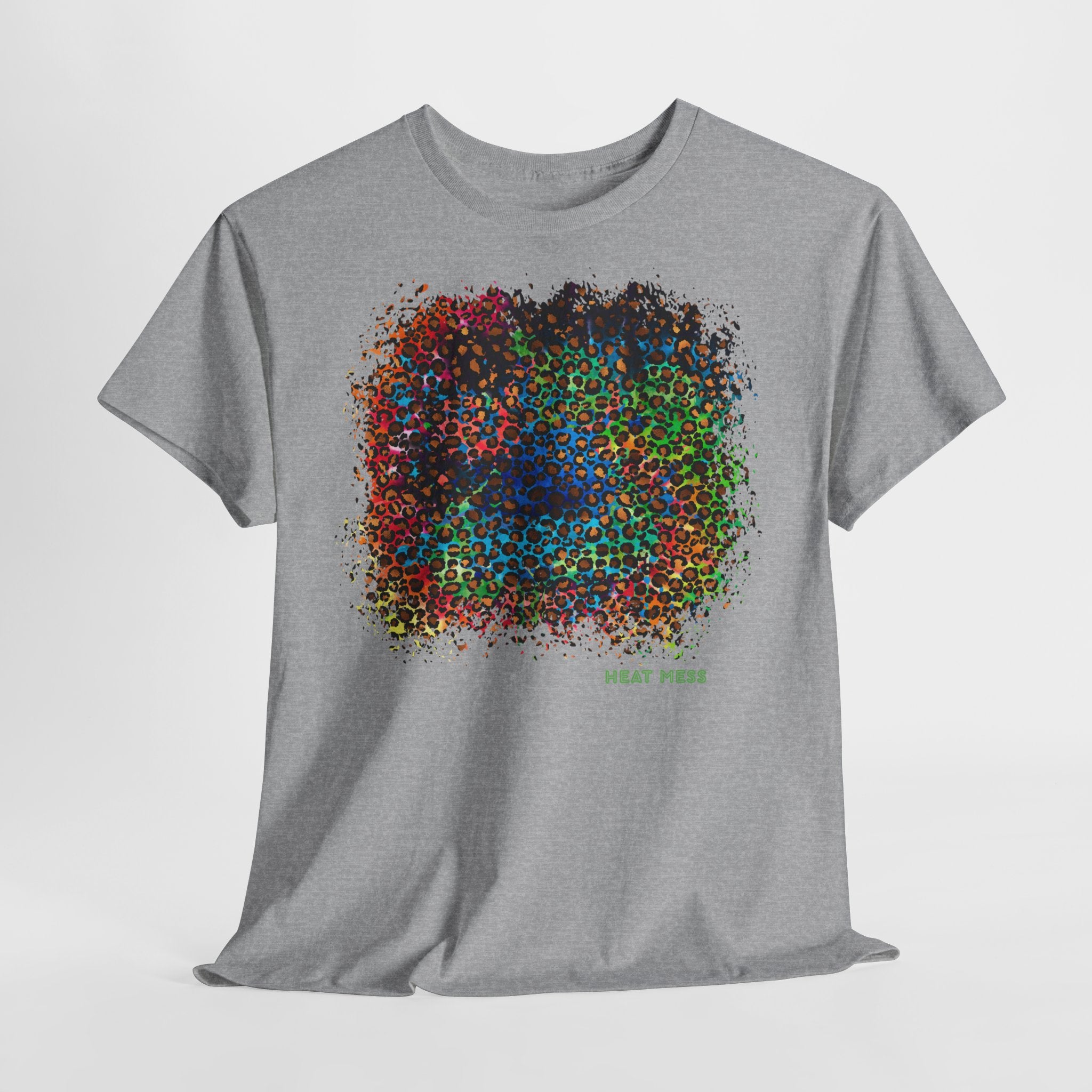 Abstract Color Splash T-Shirt - Heat Mess