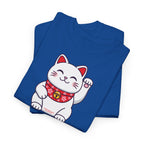 Japanese Good Luck Cat T-Shirt - Heat Mess