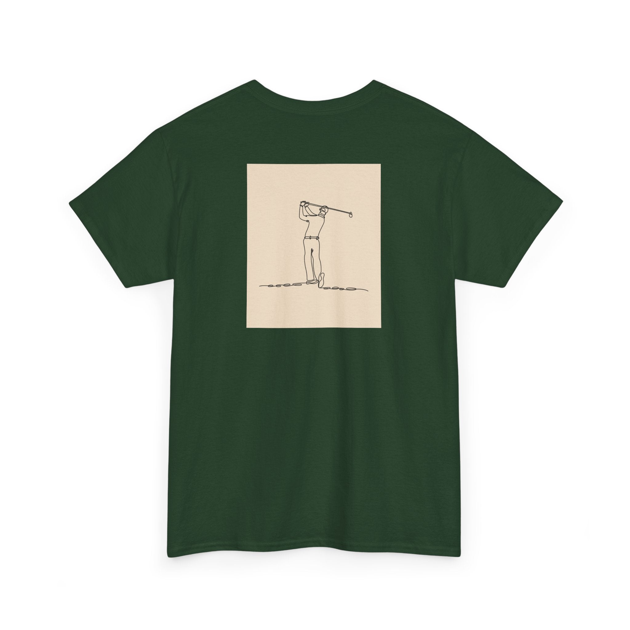 Sporty Golf Swing T‑Shirt - Heat Mess