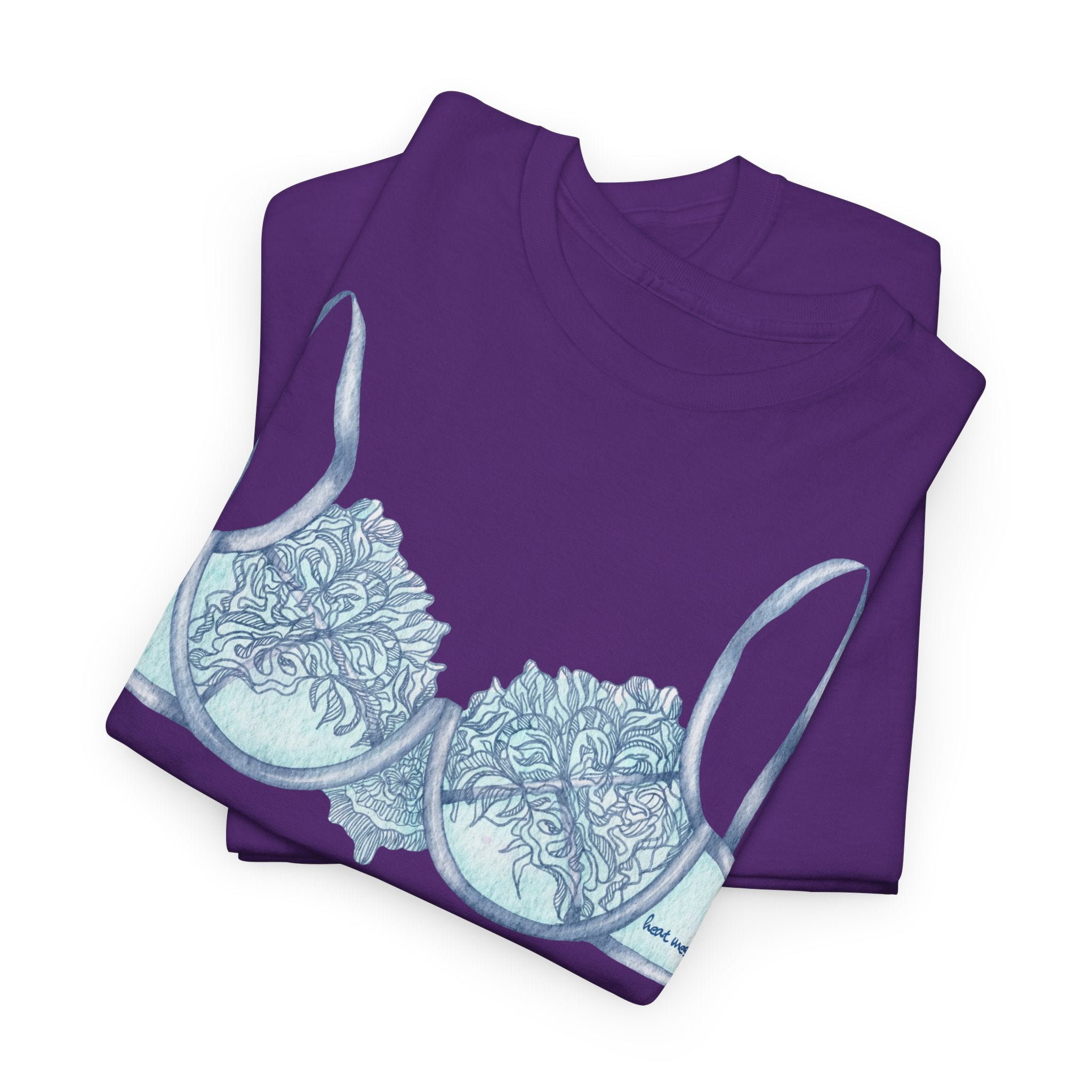 Lace Bra T-Shirt - Heat Mess