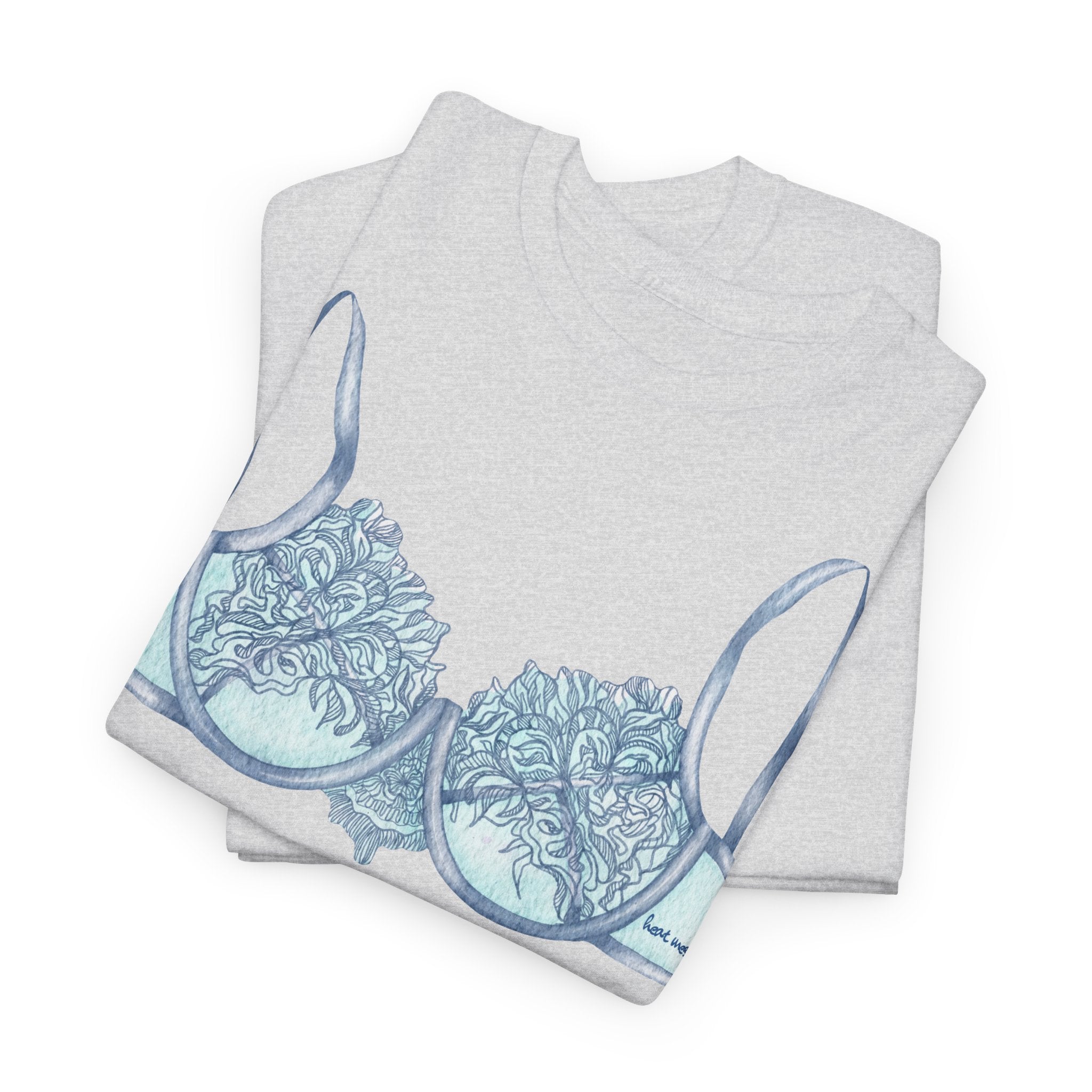 Lace Bra T-Shirt - Heat Mess