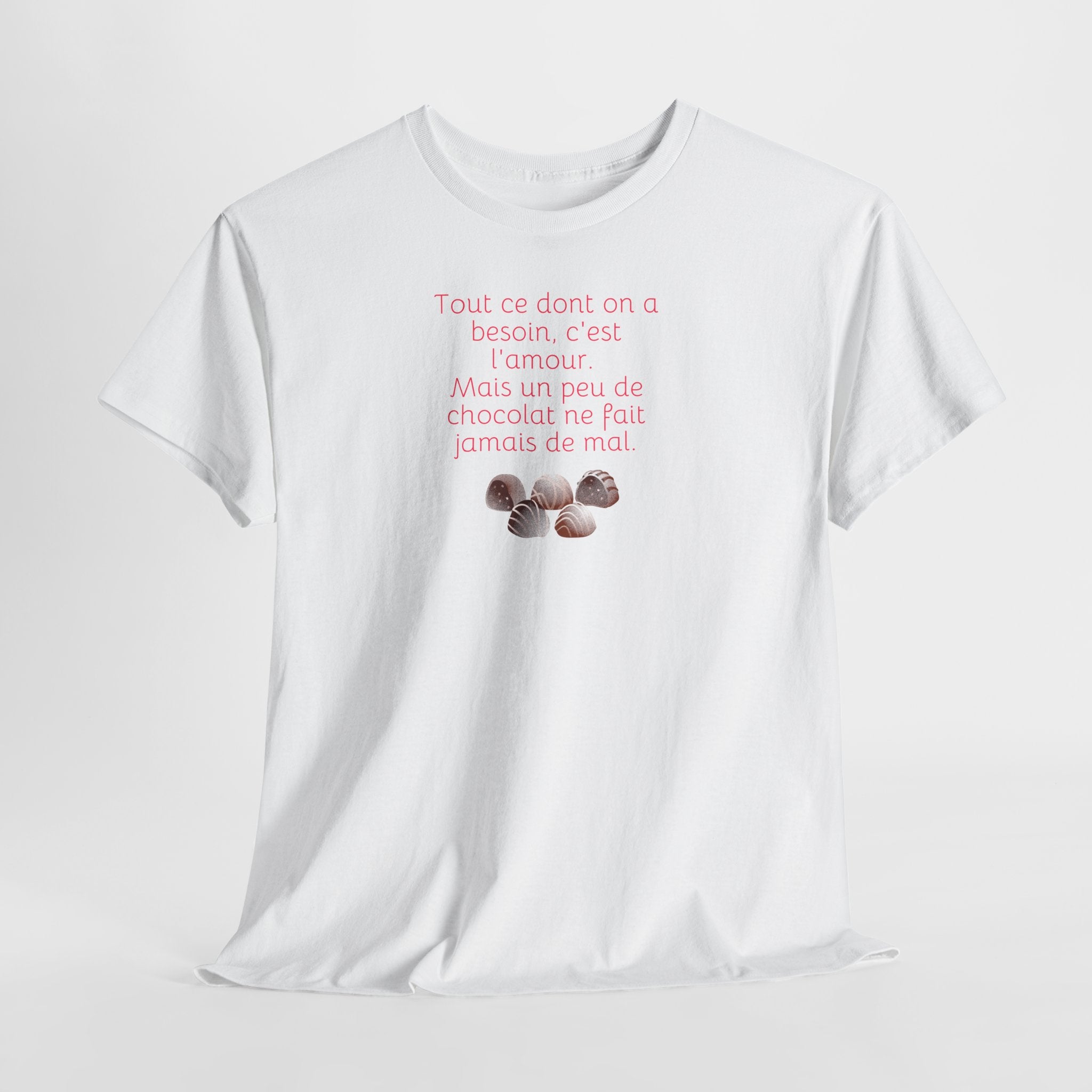 French Chocolate Quote Tee - Heat Mess