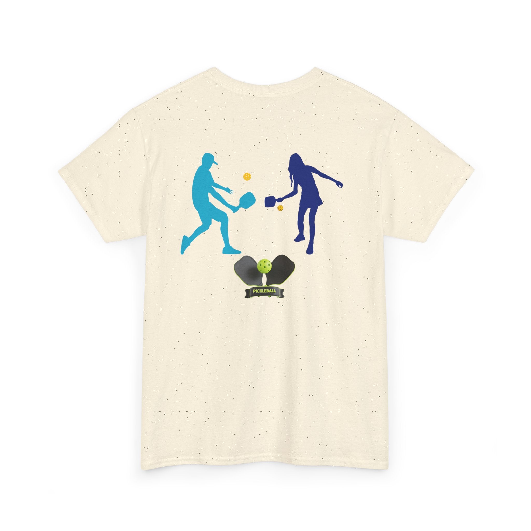 Pickleball Couple T‑Shirt - Heat Mess