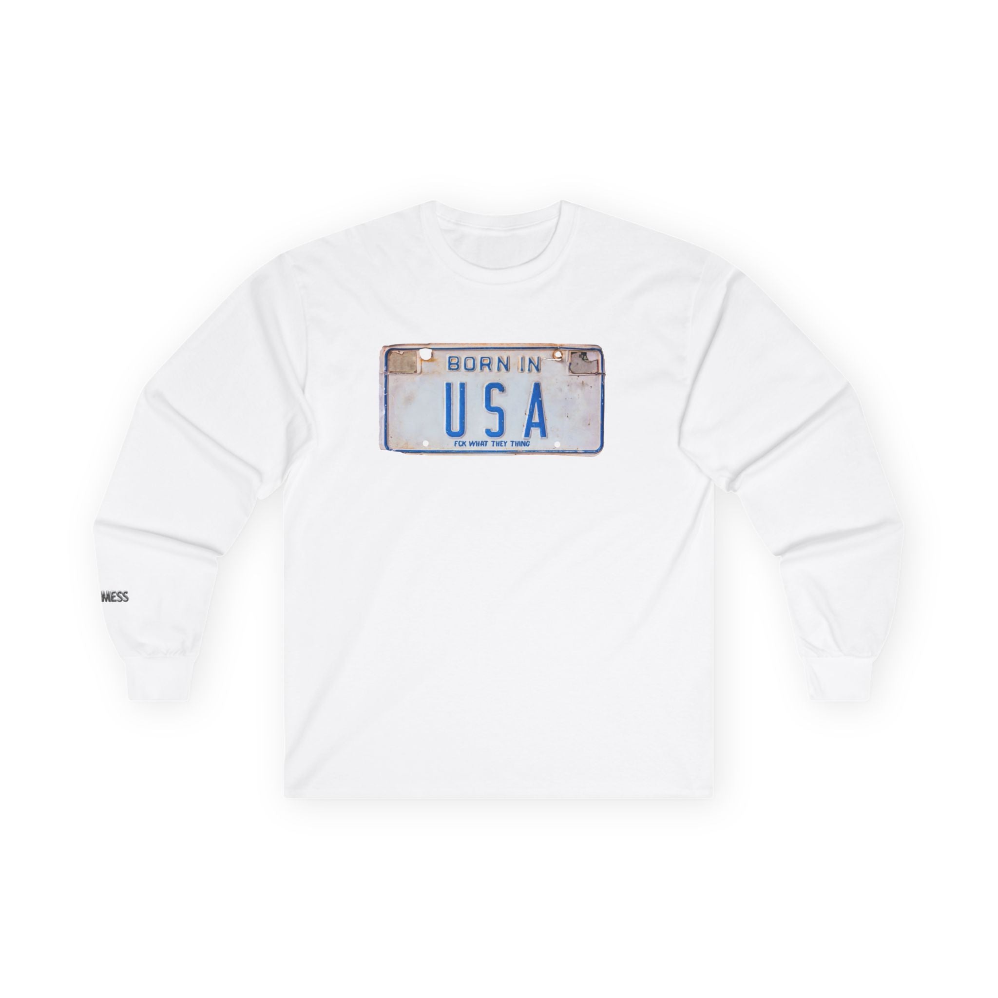 Born in USA Long Sleeve T-Shirt - Heat Mess