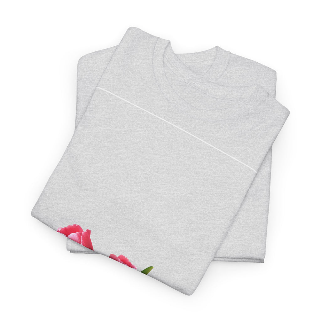 Tulip Bouquet Pink T‑Shirt - Heat Mess