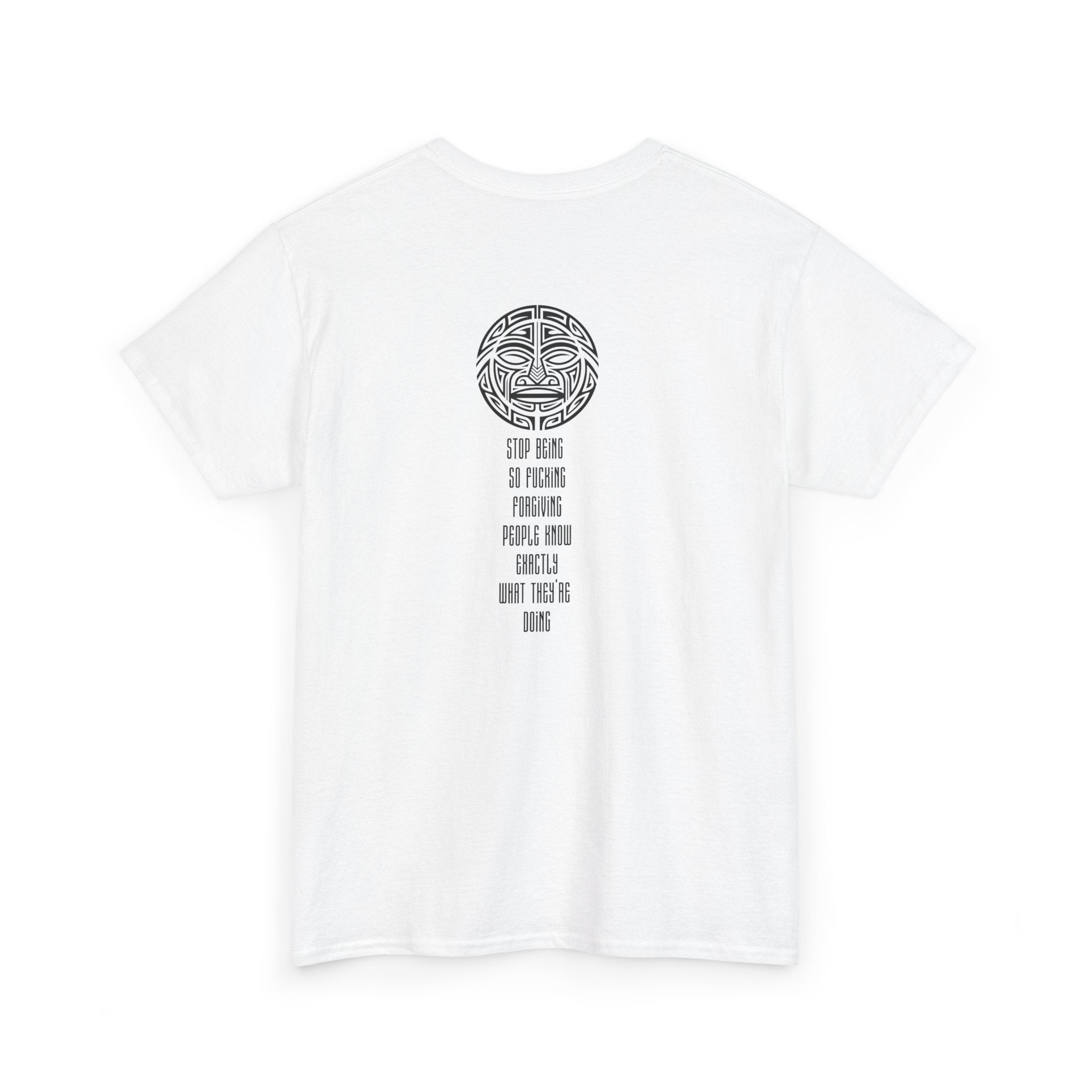 Minimal Back Circle T-Shirt - Heat Mess