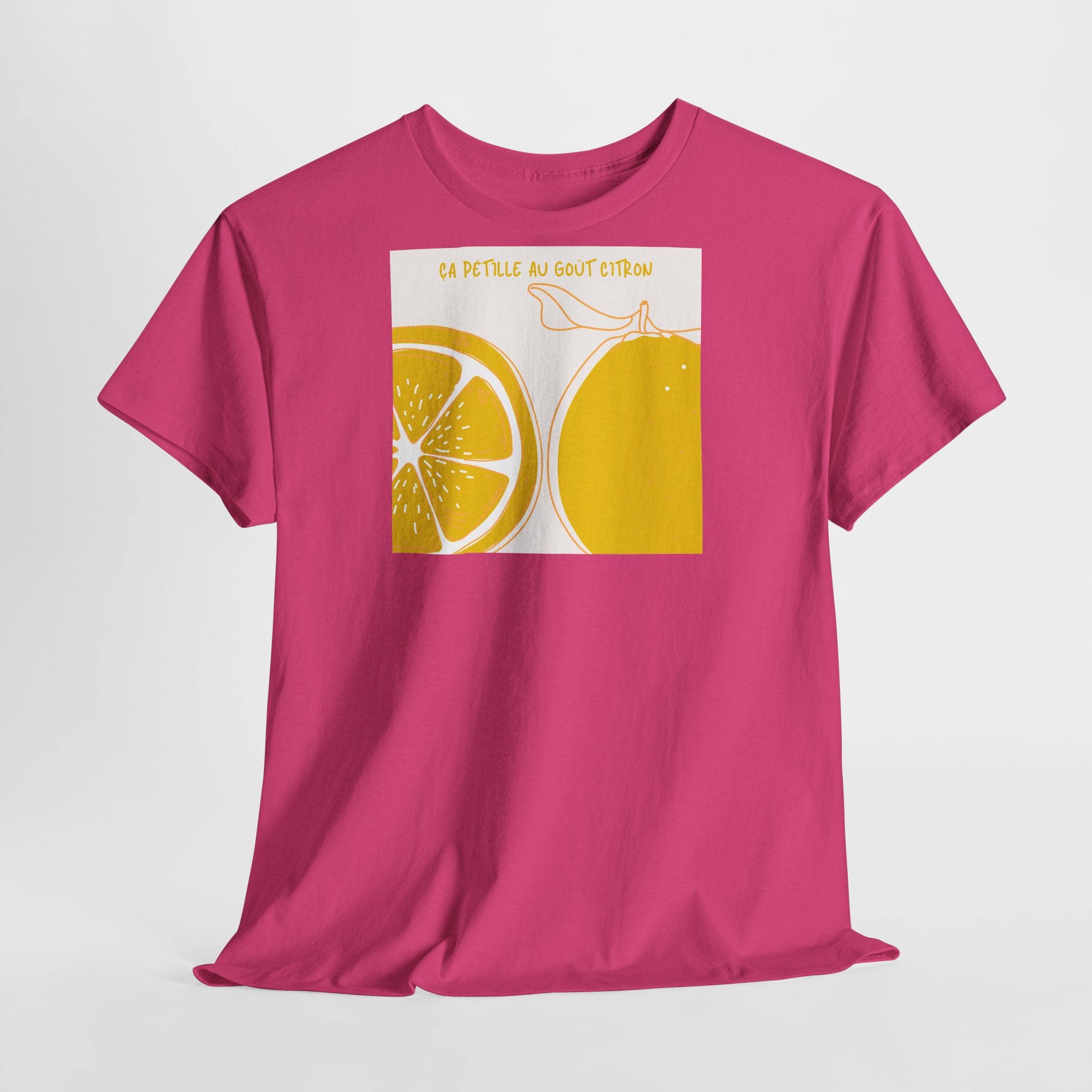 Lemon "Squeeze the Day" T-Shirt - Heat Mess